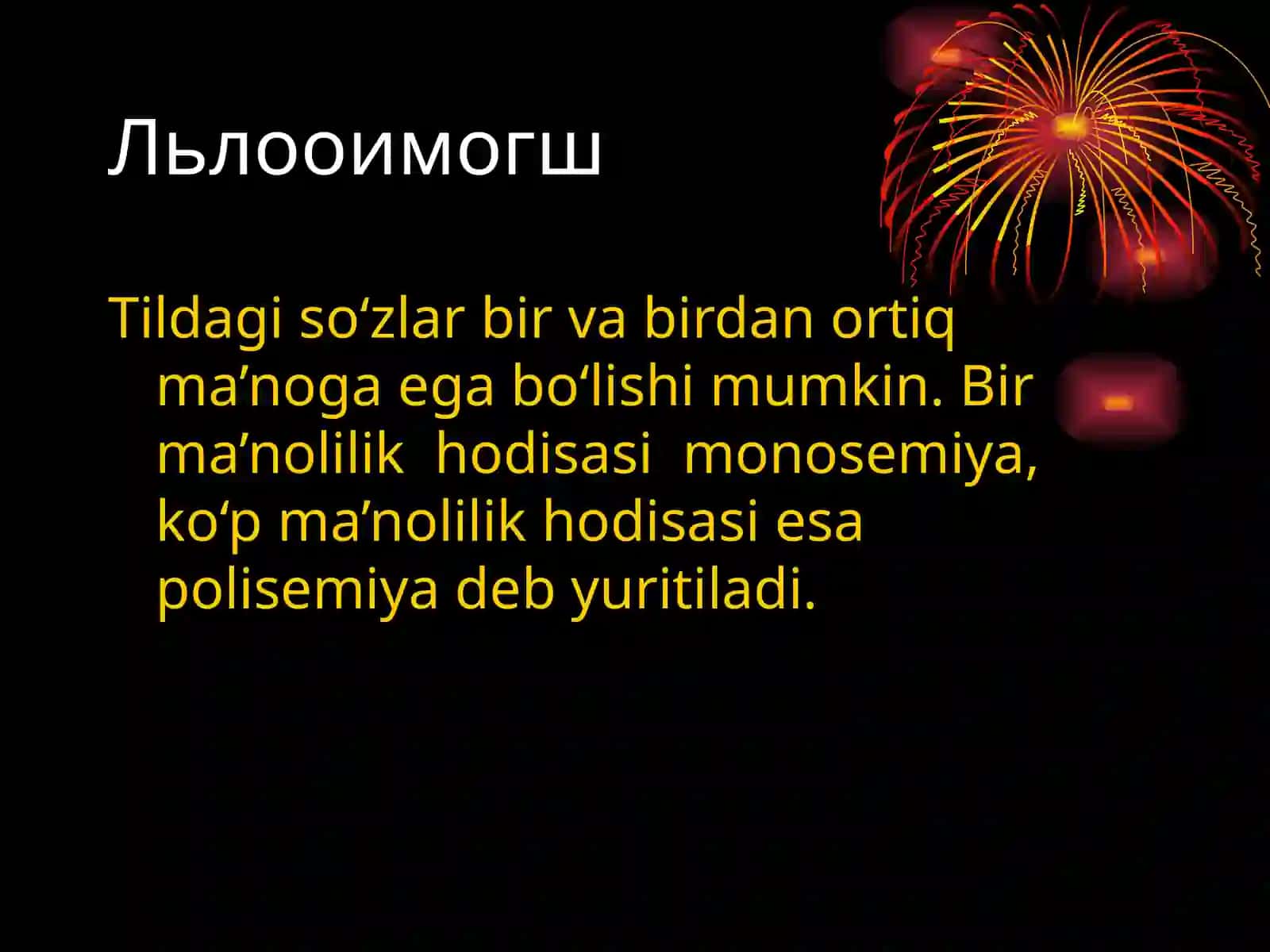 Сўзнинг ўз ва кўчма маъноси 3
