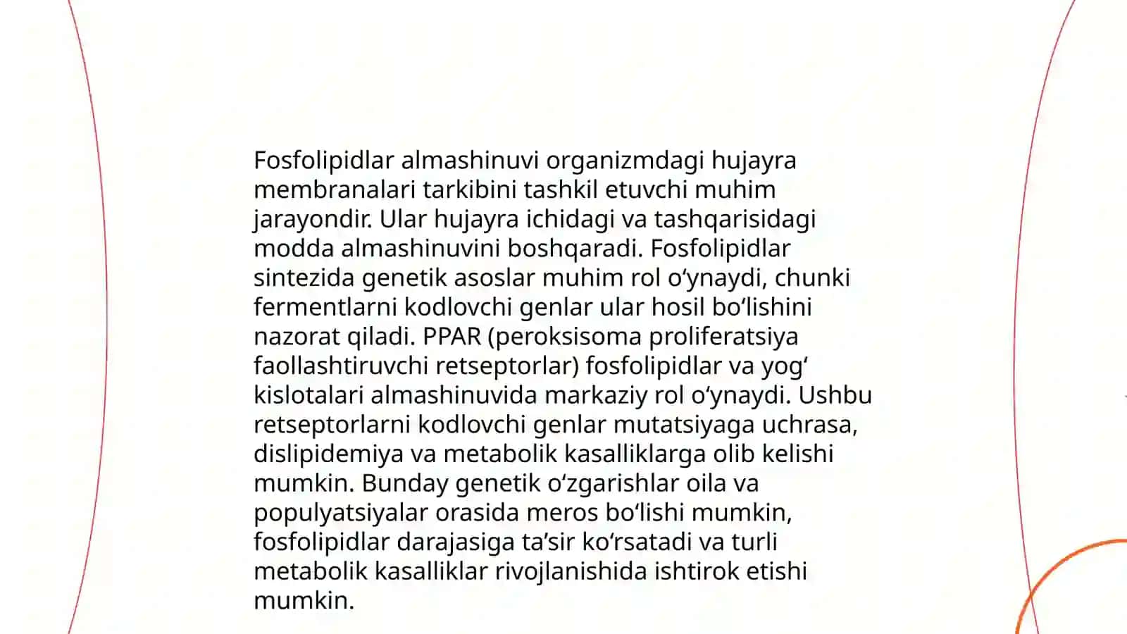 Fosfolipidlar almashinuvining buzilishi 3
