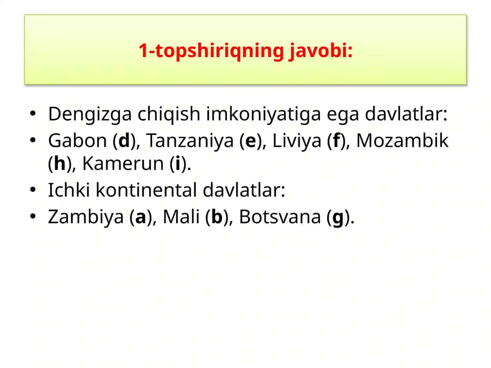 Umumlashtiruvchitakrorlash 3
