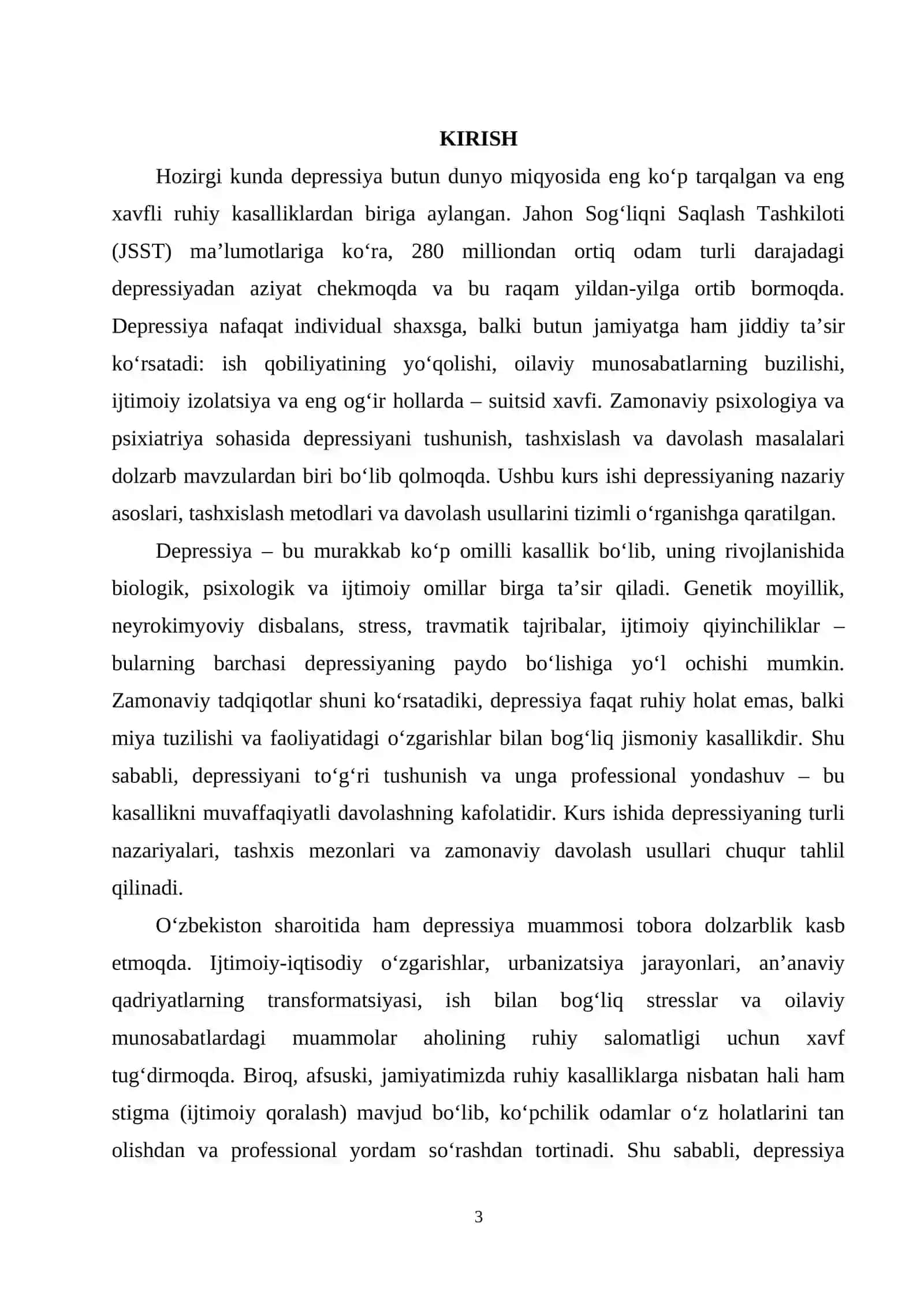Depressiya haqida tushuncha 3