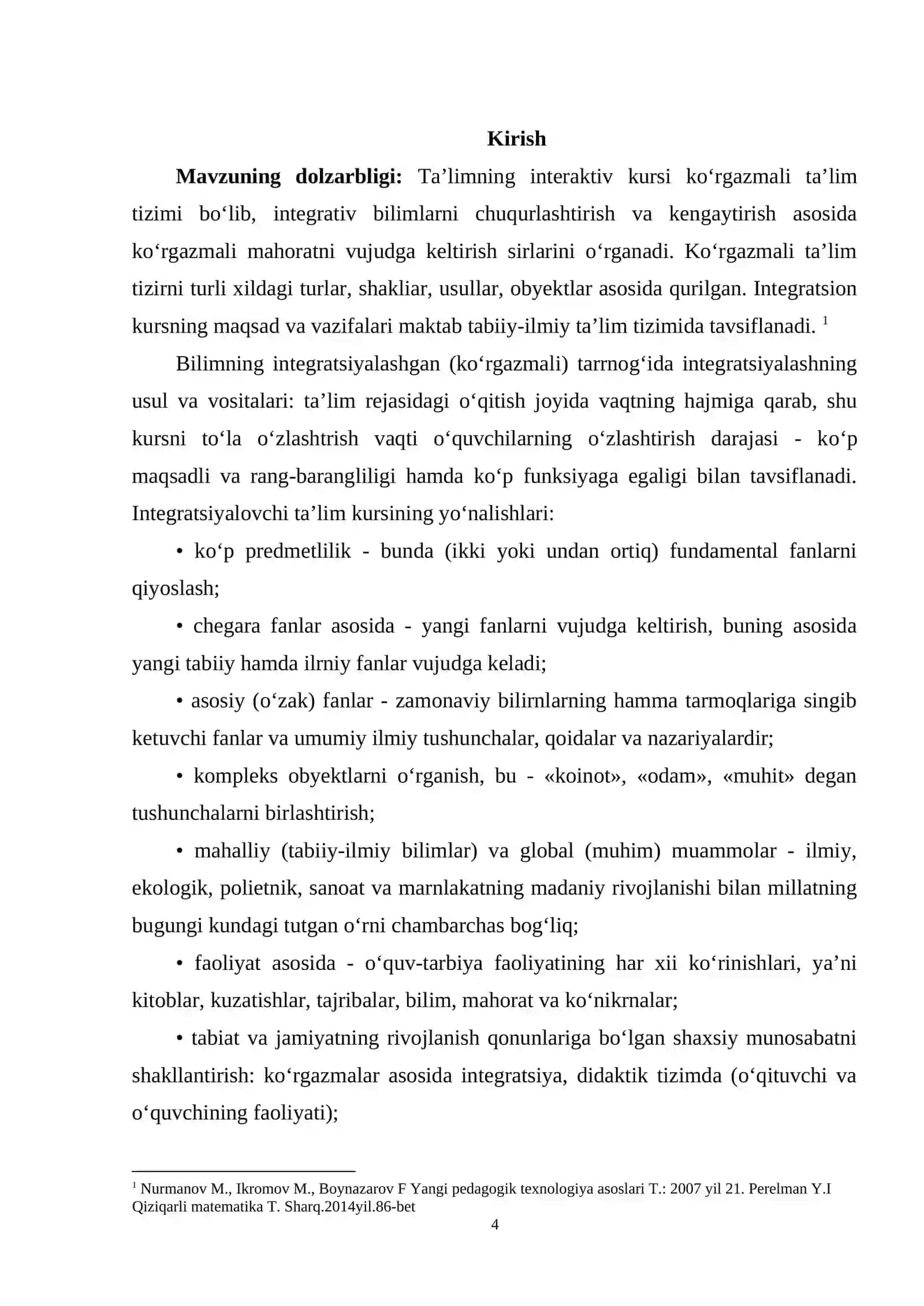 BOSHLANG‘ICH SINF MATEMATIKA DARSLARIDA INTEGRATIV METODLARDAN FOYDALANISH 3