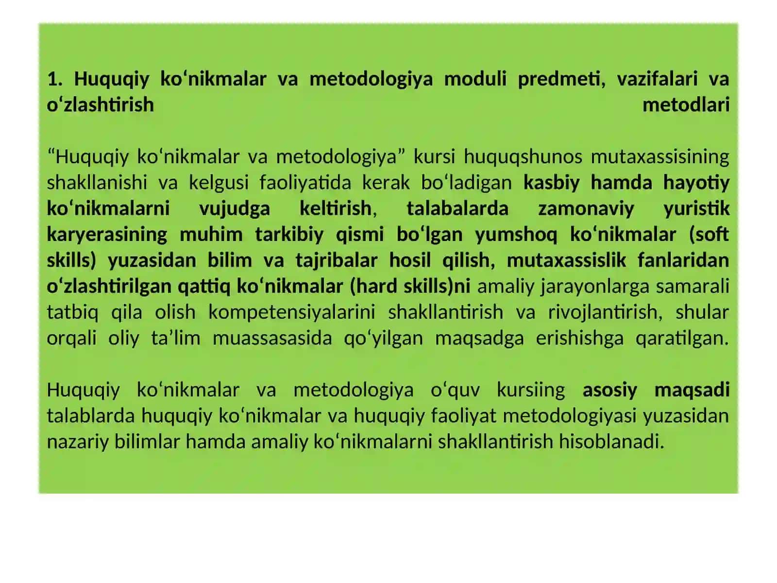 Huquqshunos mutaxassis shakllanishida 3