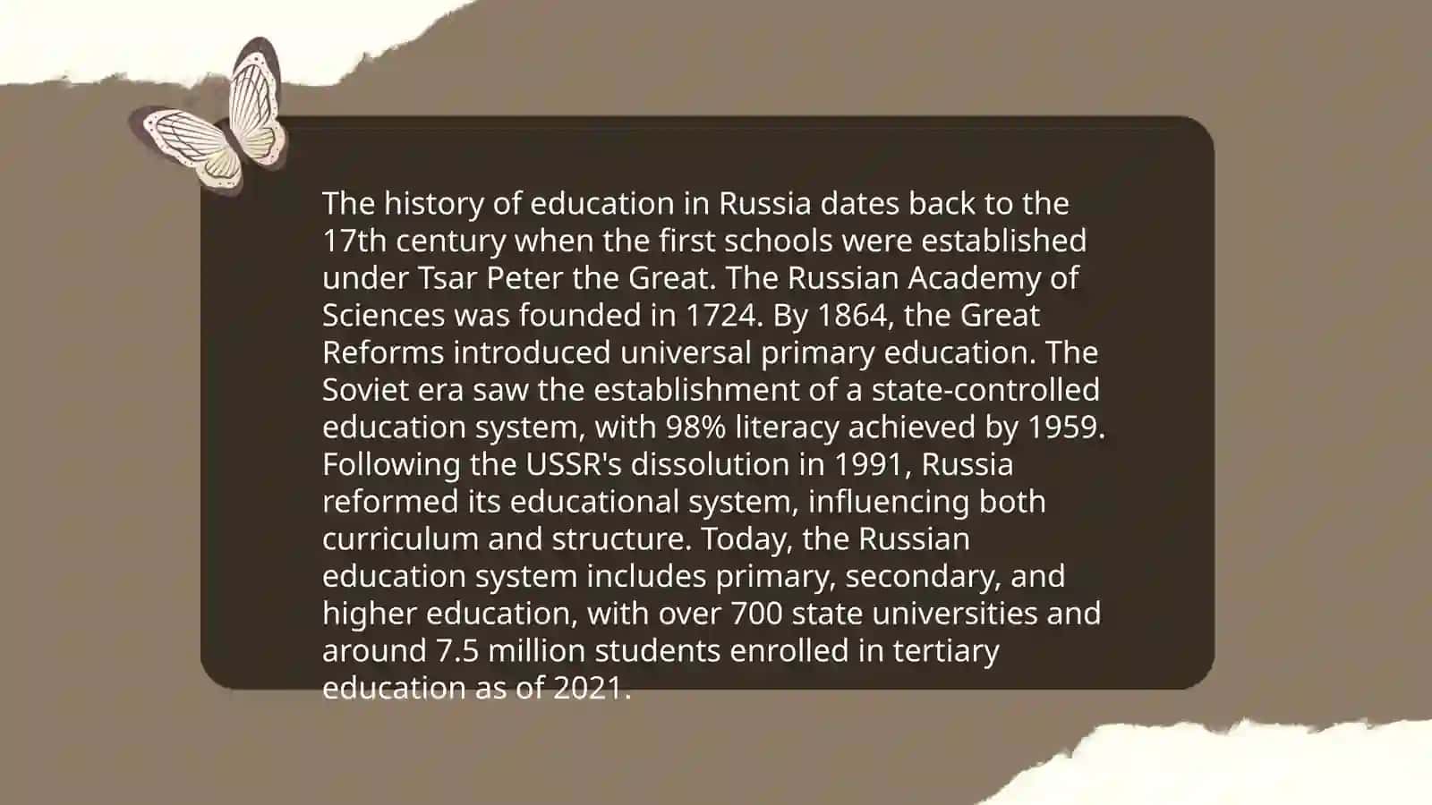 Russian education 3