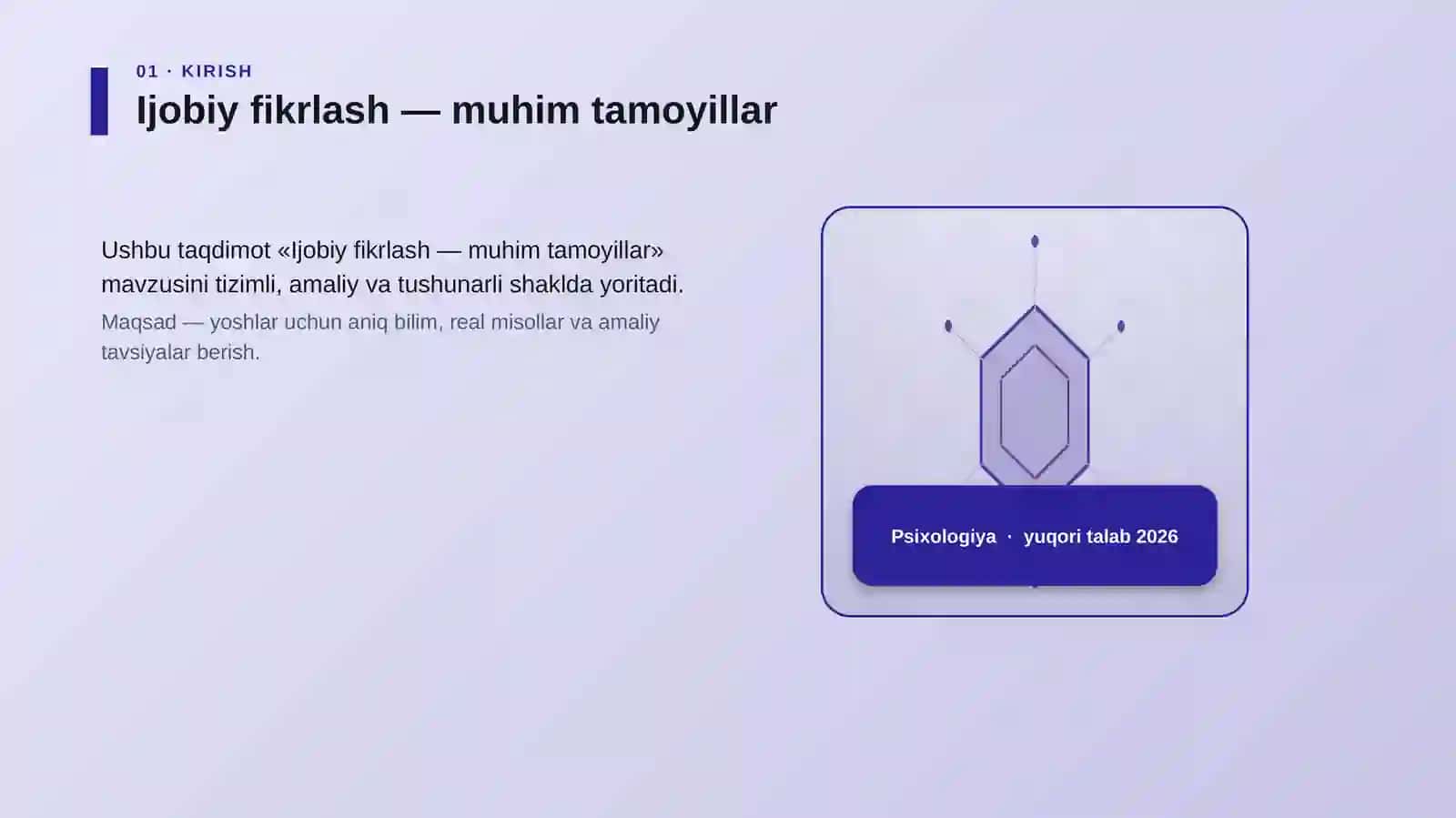 Ijobiy fikrlash — muhim tamoyillar 3