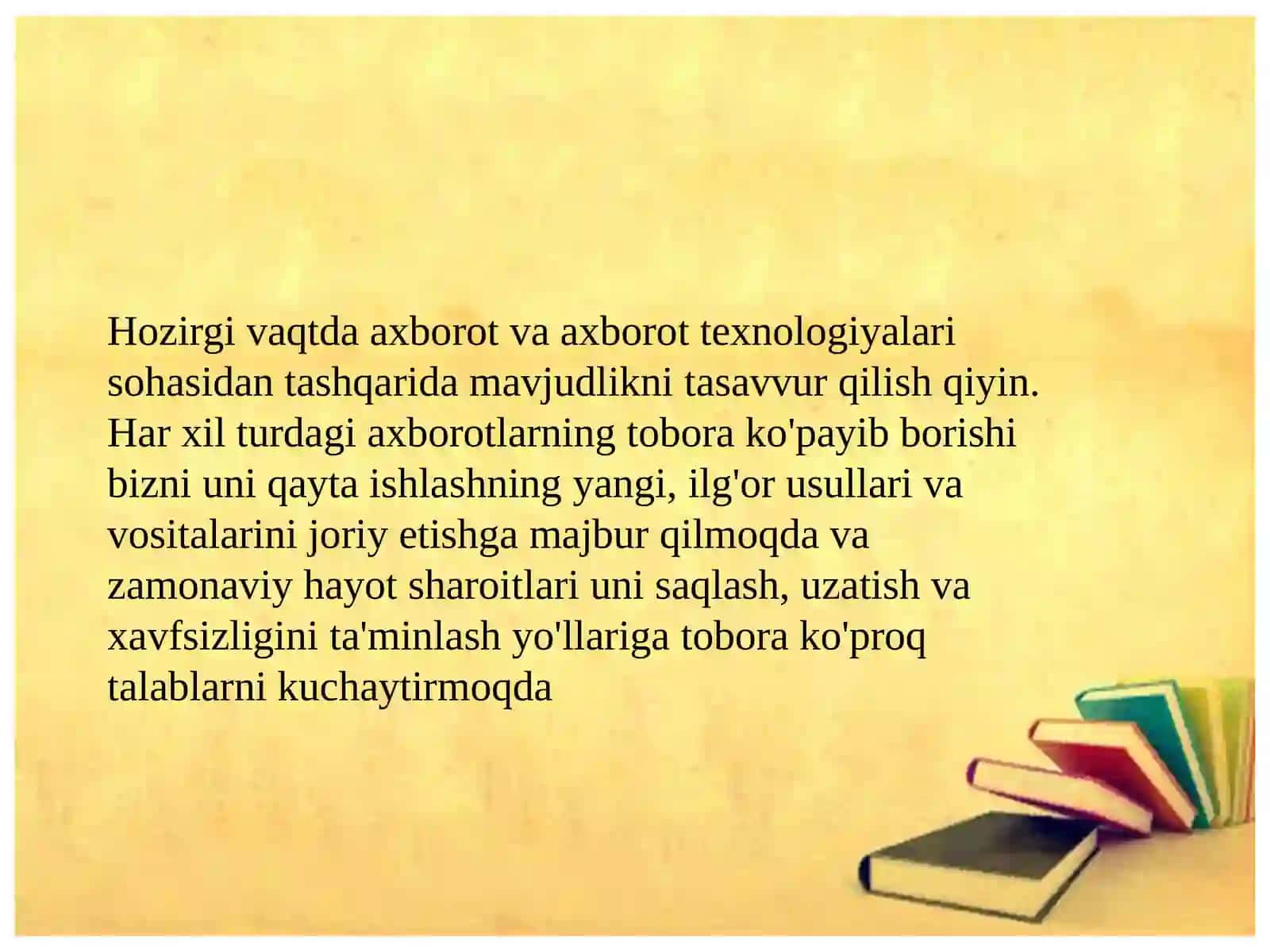 O'quvjarayonida axborot texnologiyalari 3