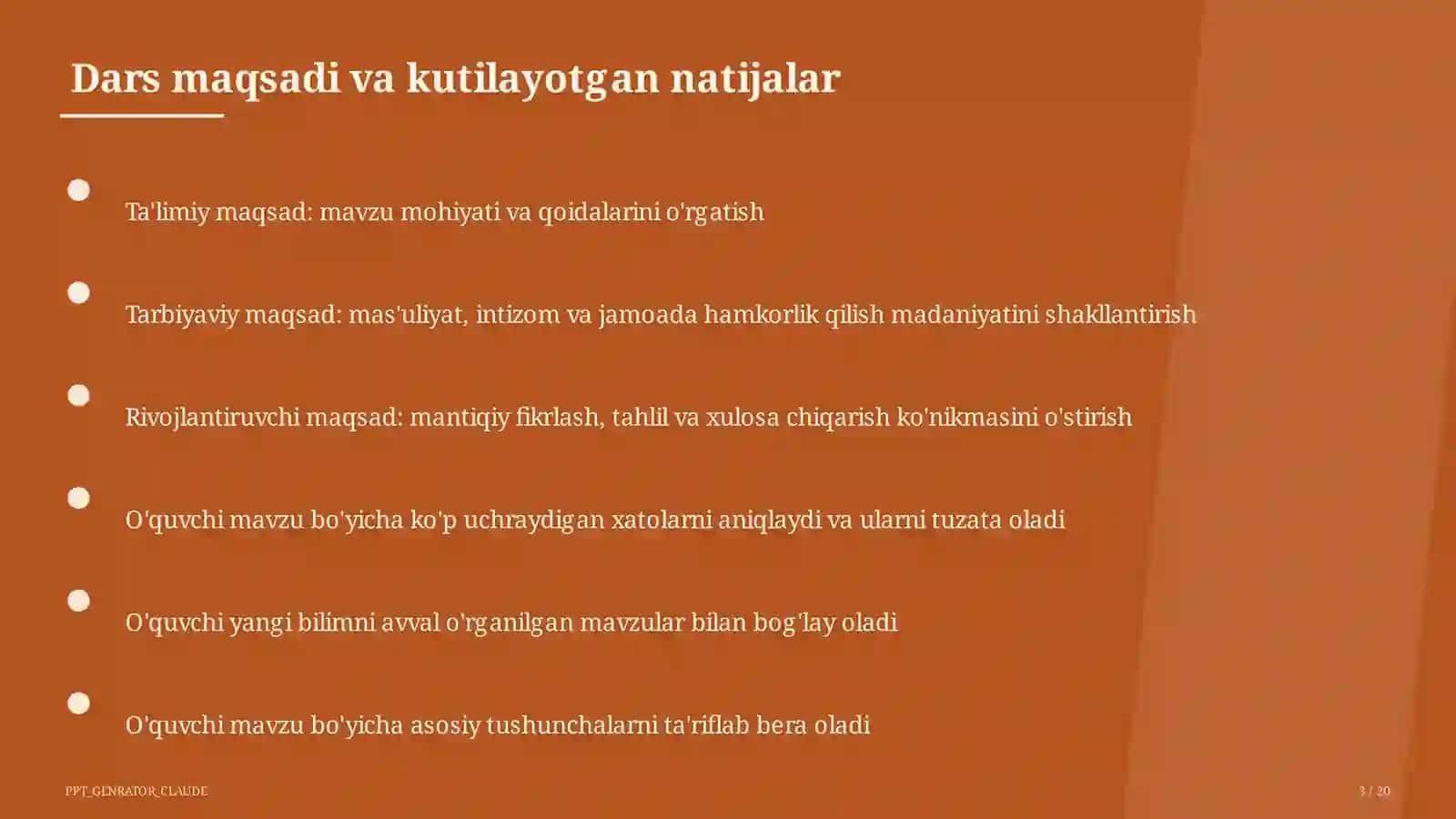 Sog'lom turmush tarzi: mening tanlovim 3