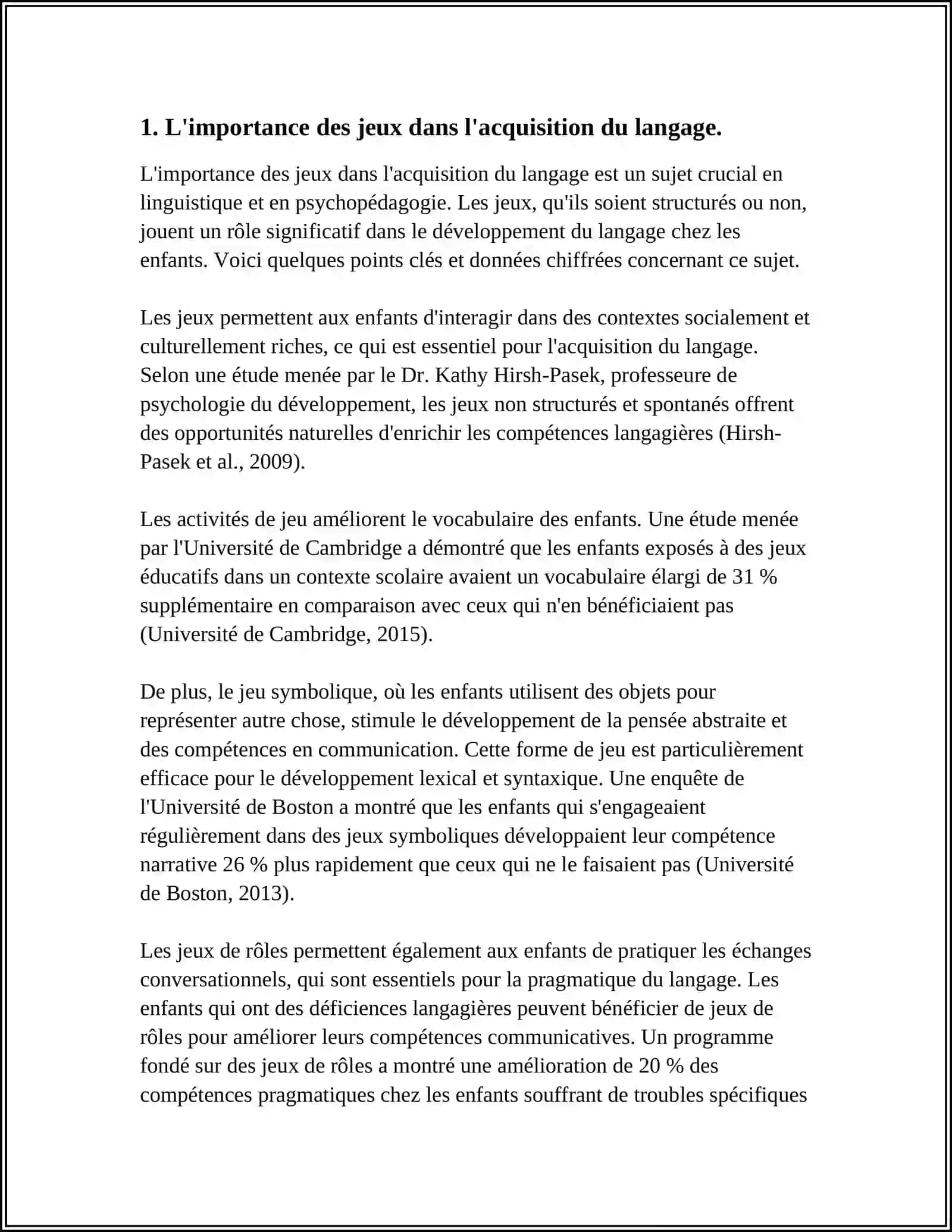 LE RÔLE DES JEUX DANS LA FORMATION DE LA COMPÉTENCE DISCURSIVE 3