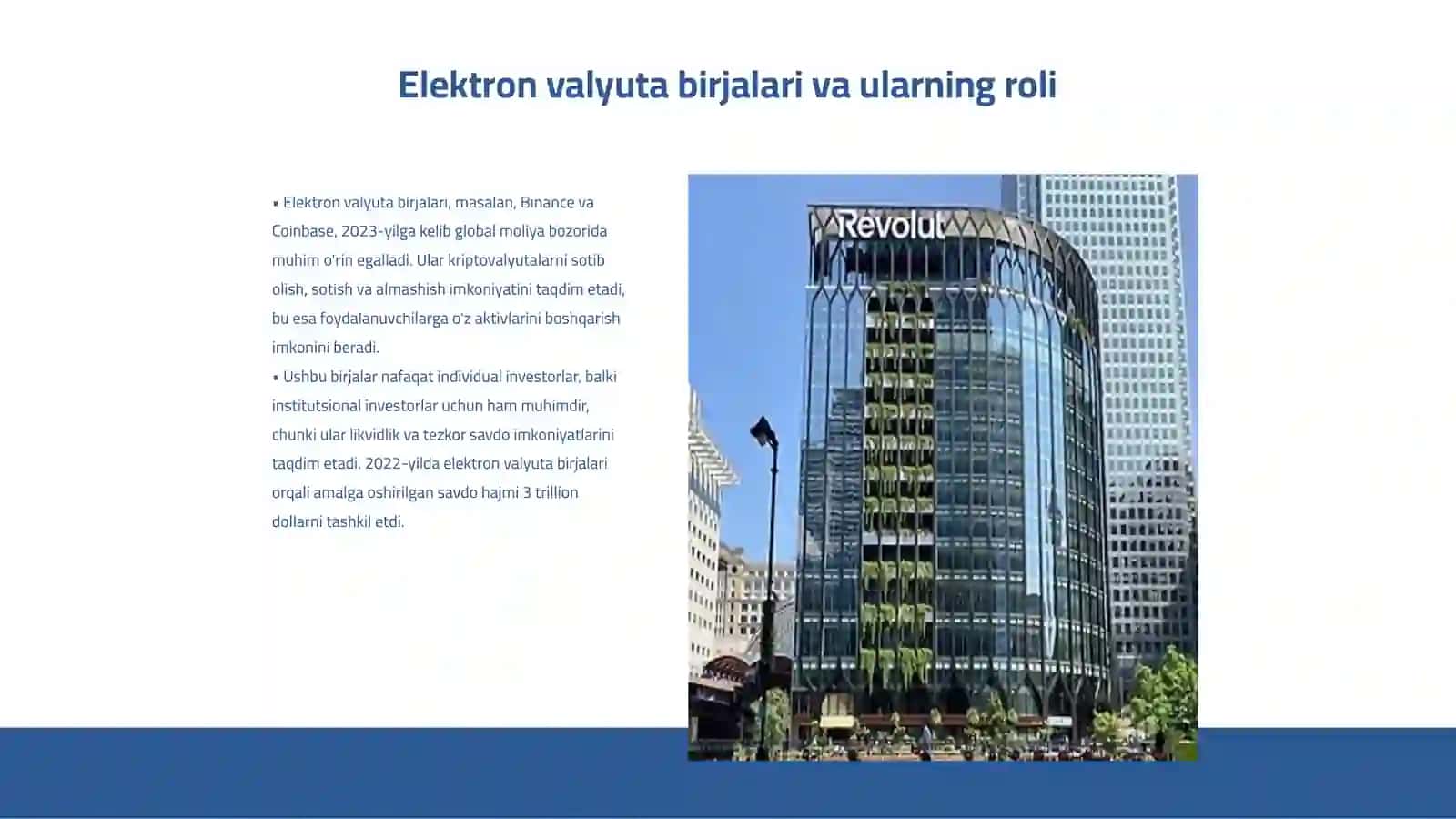 Elektron valyuta birjalari (FX Fintech) 3