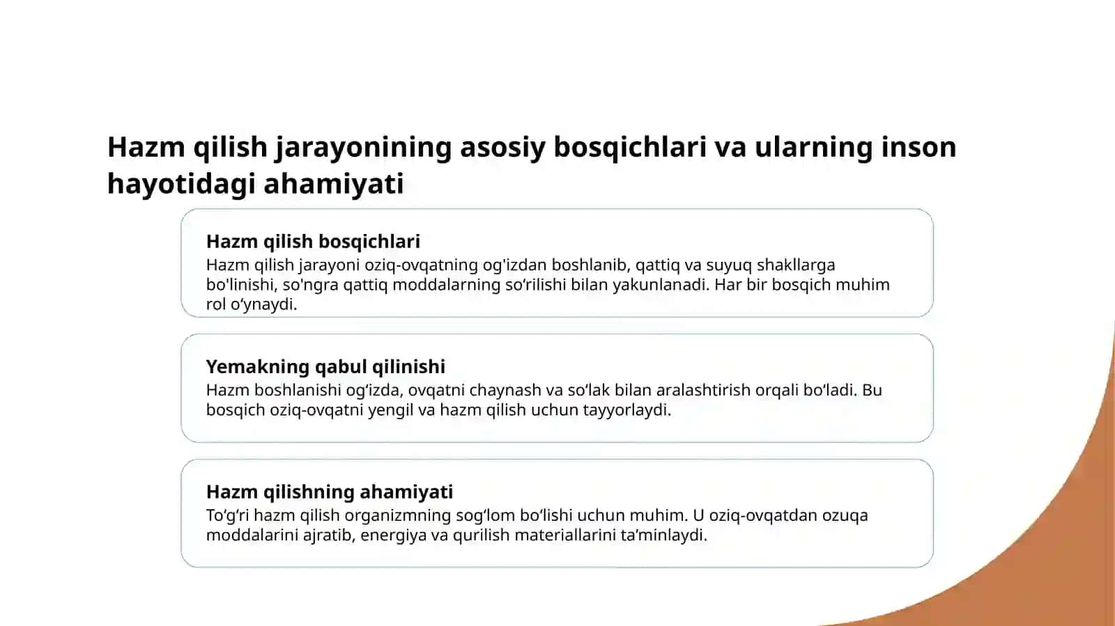 Hazm  qilish 3