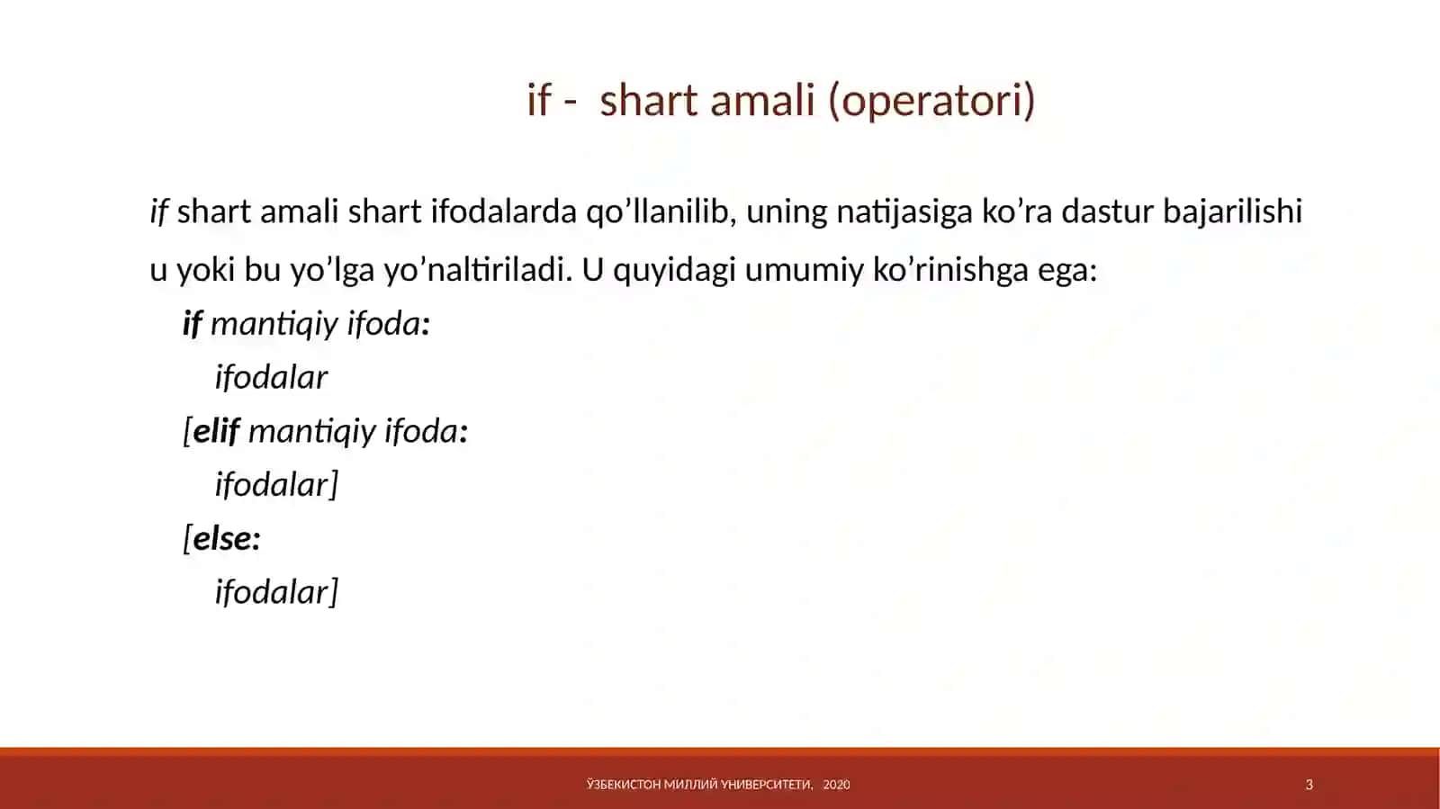Pythondasturlashtili 3