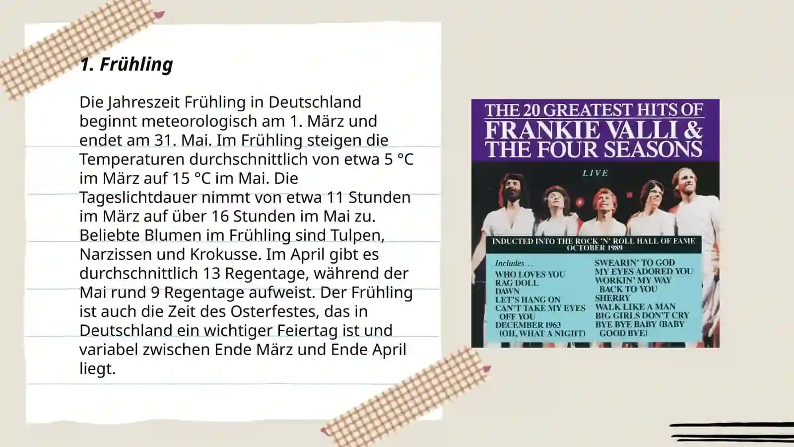 Die Jahreszeiten 3