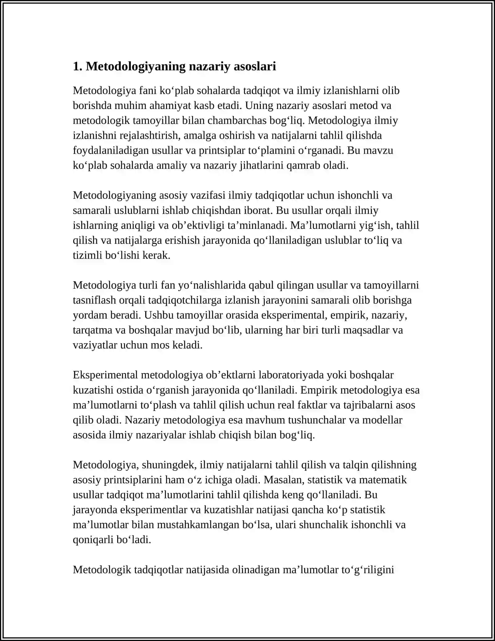 DINLARNI TADQIQ ETISH METODOLOGIYASI: TIPOLOGIK, QIYOSIY, TARKIBIY-FUNKSIONAL, GENETIK TAHLILI 3
