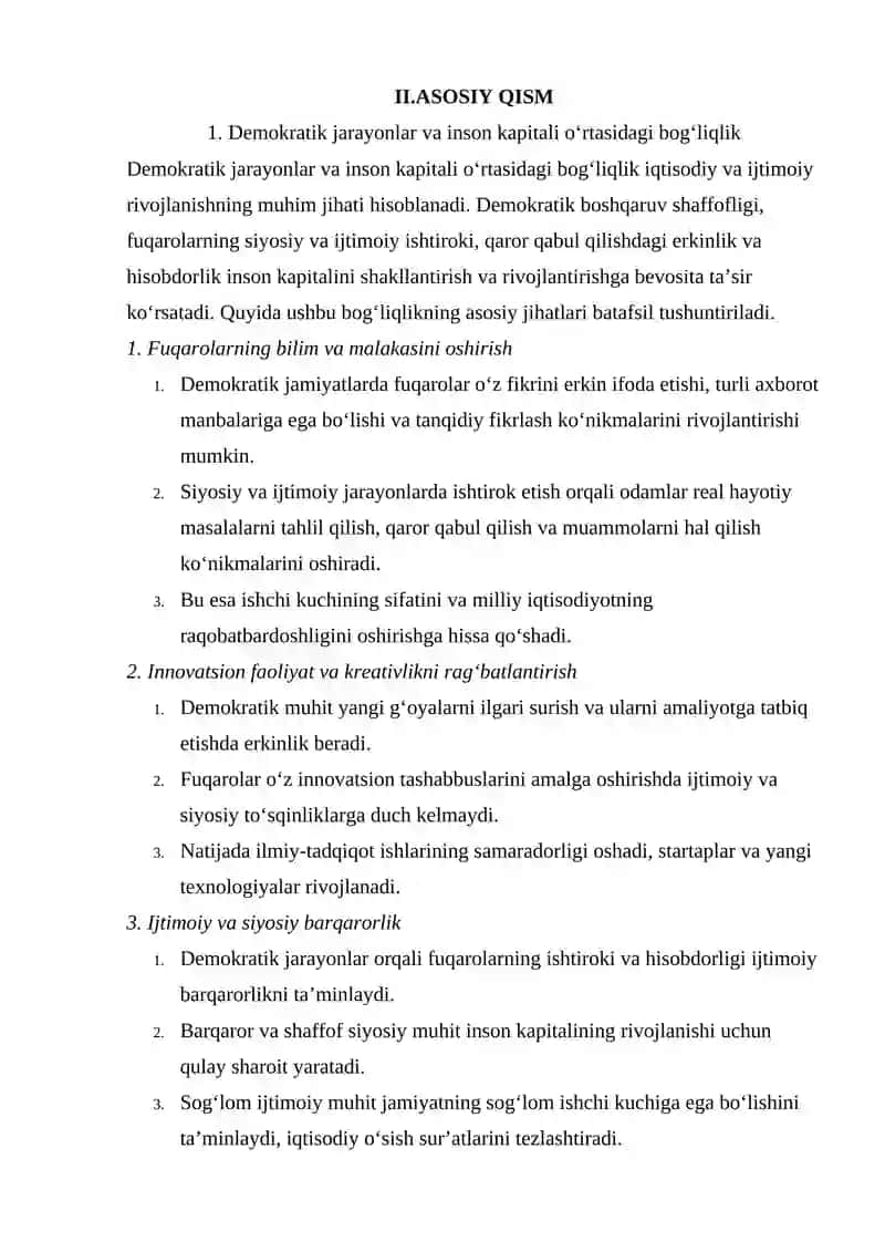 DEMOKRATIK JARAYONLARNING INSON KAPITALIGA TA'SIRI 3