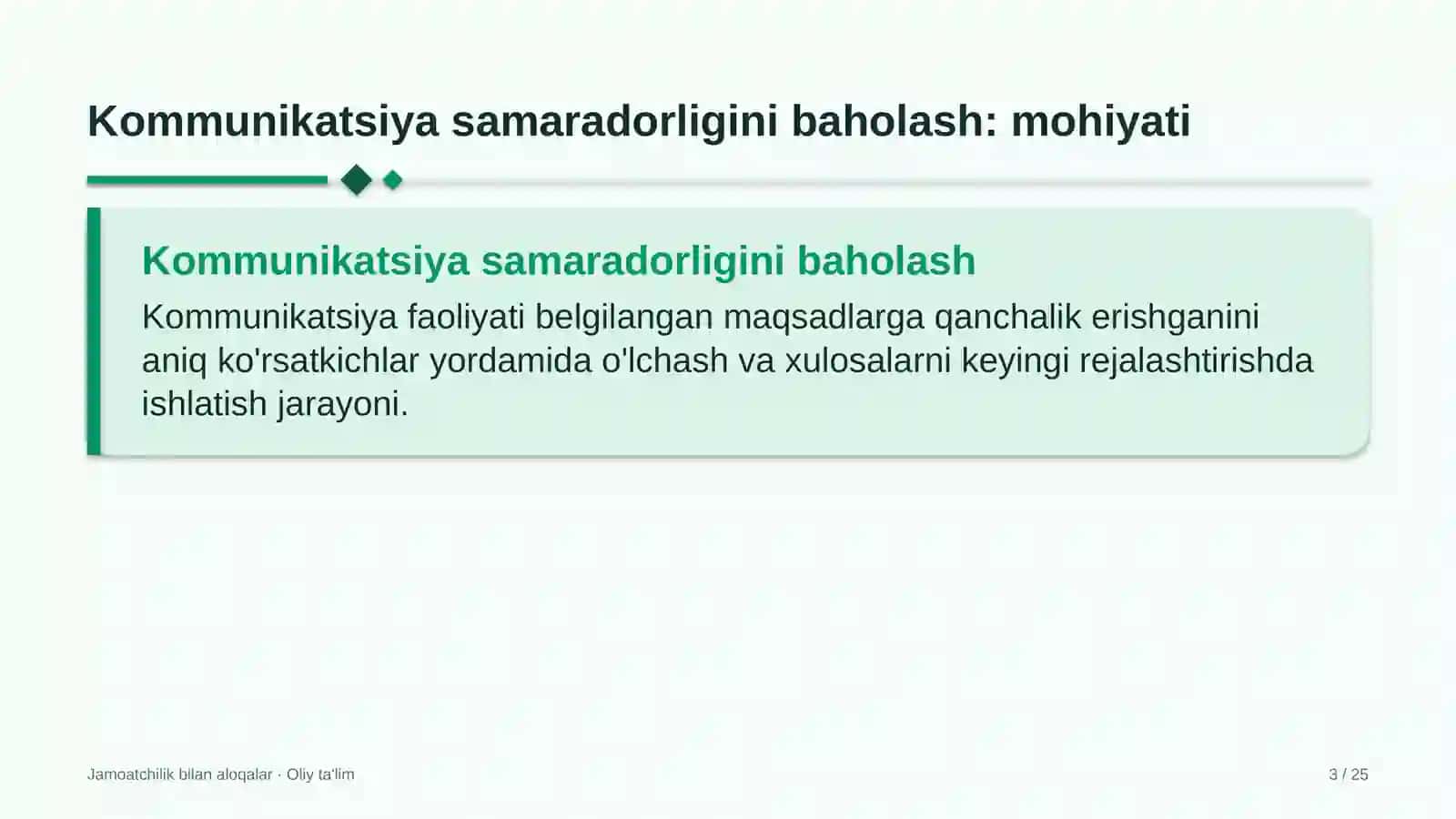 Bolalar-o'smirlar sport maktablarida kommunikatsiya samaradorligini baholash 3