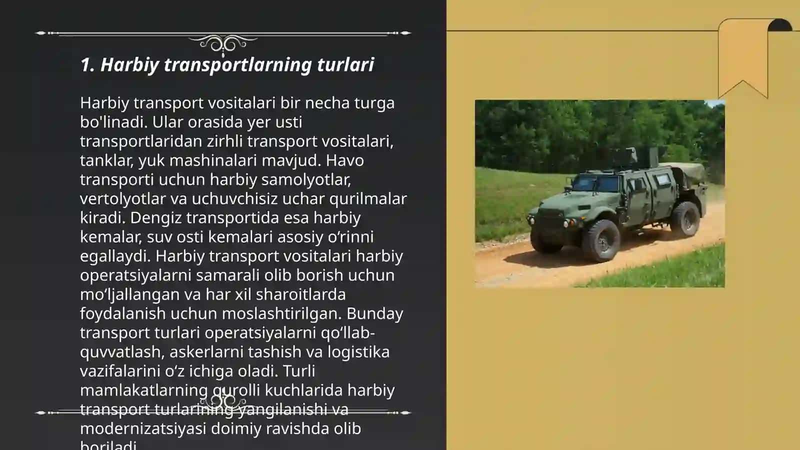 Harbiy transportlar 3