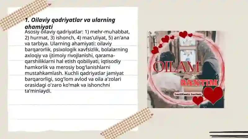 Mening oilam mening baxtim 3