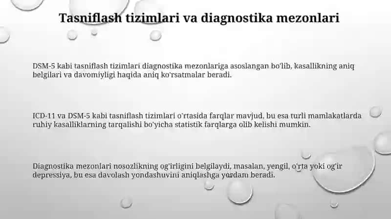 Psixologik muammolarni tashkil qilish muammolari 3