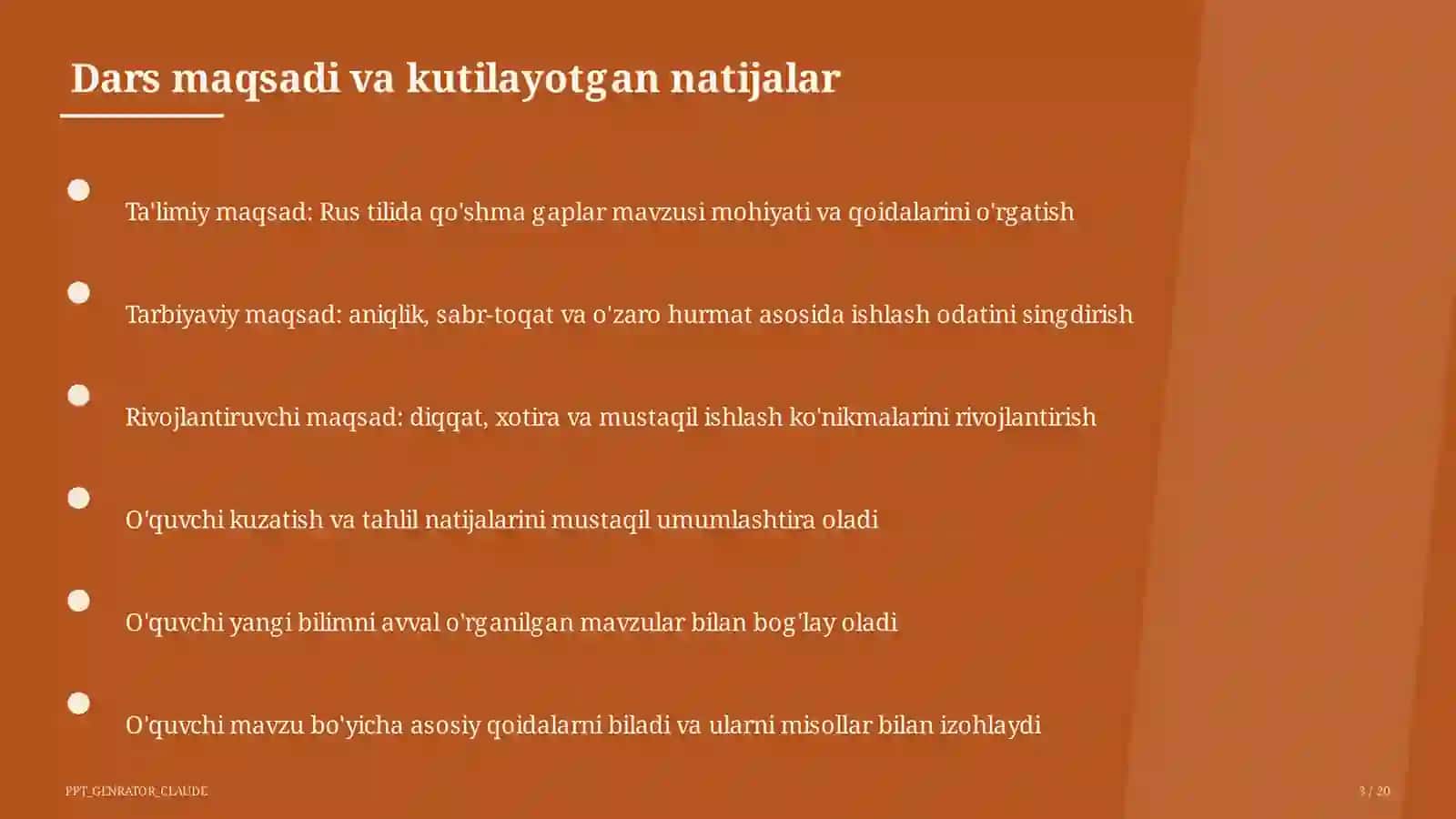 Rus tilida qo'shma gaplar (9-sinf) 3