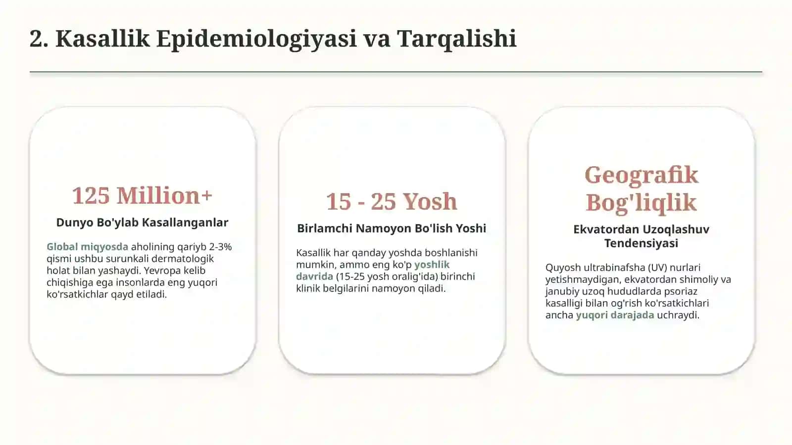 Psoriaz — etiologiyasi, klinikasi, diagnostikasi va davolash 3