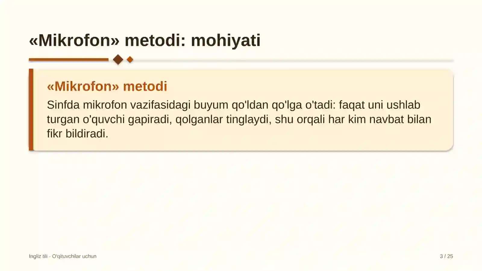 ingliz tili darslarida mikrofon metodidan foydalanish 7101 3