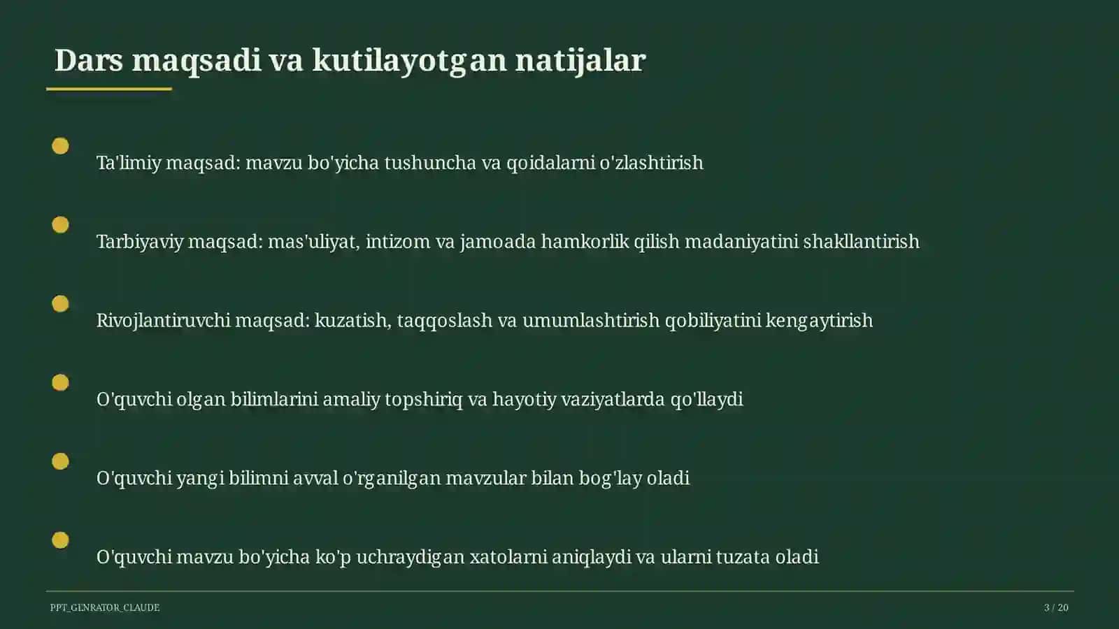 Geymifikatsiya: o'yin elementlari orqali o'qitish 3
