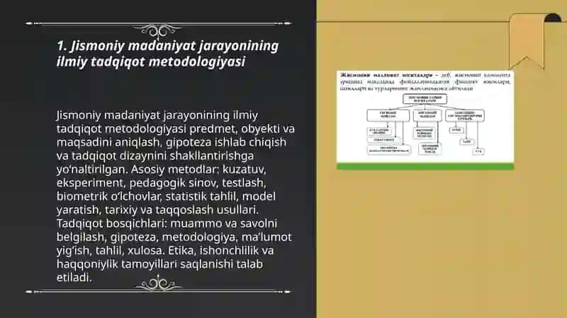 Jismoniy madaniyat jarayonining ilmiy tadqiqot uslubiyotlari 3
