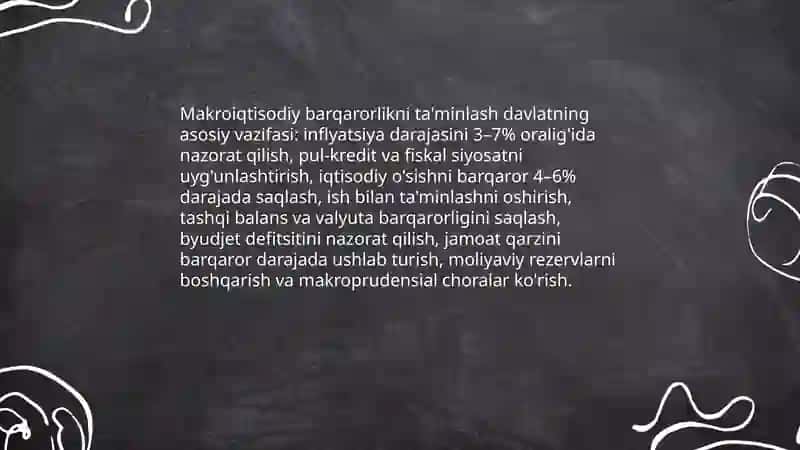 Hozirgi zamon iqtisodiyotida davlatning vazifalari 3