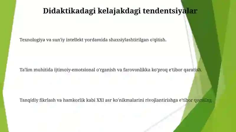 Didaktika taʼlim nazariyasi 3