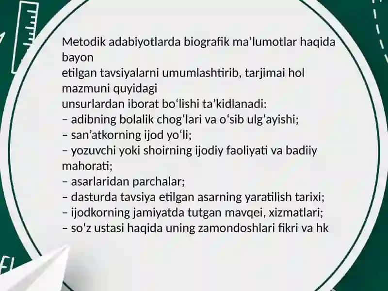 Biografik ma’lumotlar 3