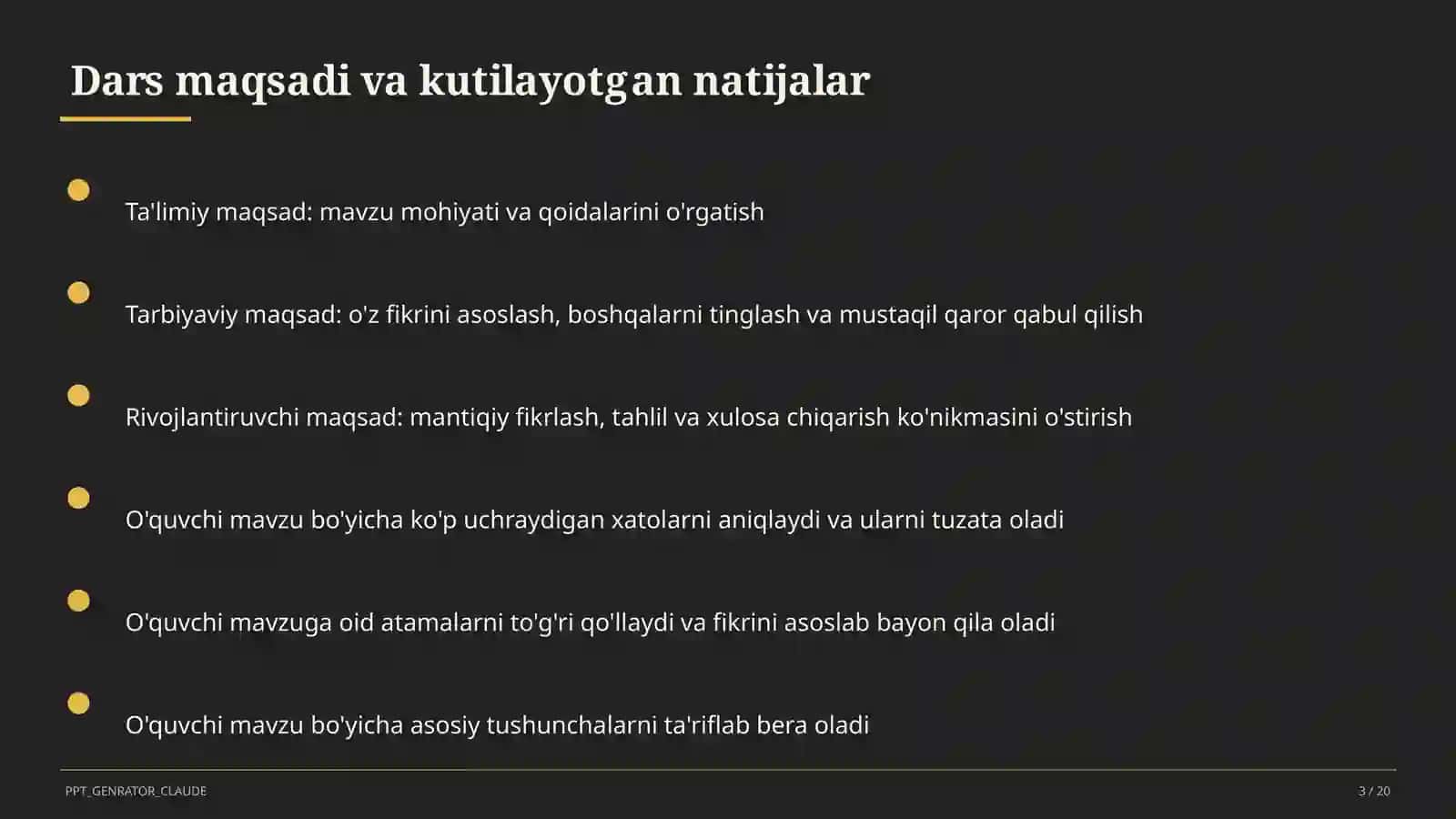 Inson huquqlari va erkinliklari (9-sinf) 3