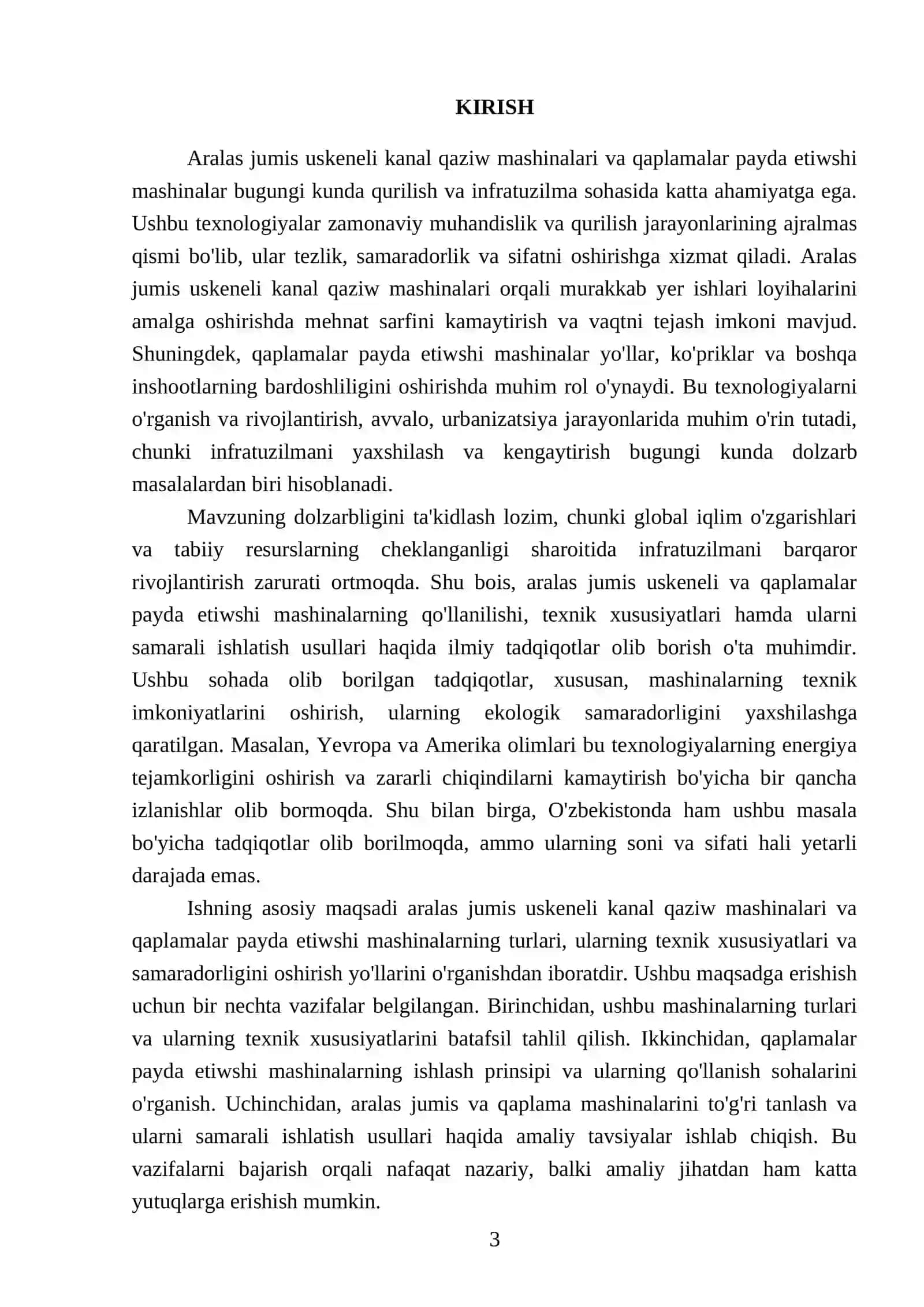 Aralas jumis uskeneli kanal qaziw mashinalari 3