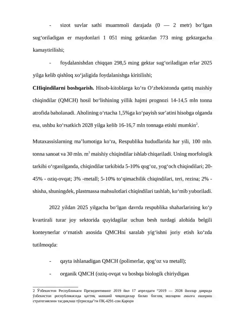 IQLIM O‘ZGARISHLARI OQIBATLARIGA MOSLASHISH VA TABIIY RESURSLARDAN OQILONA FOYDALANISH YO‘LLARI 3