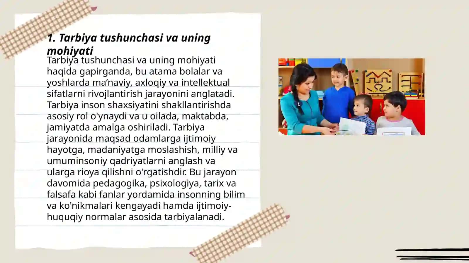 Oilada tarbiya asoslari 3
