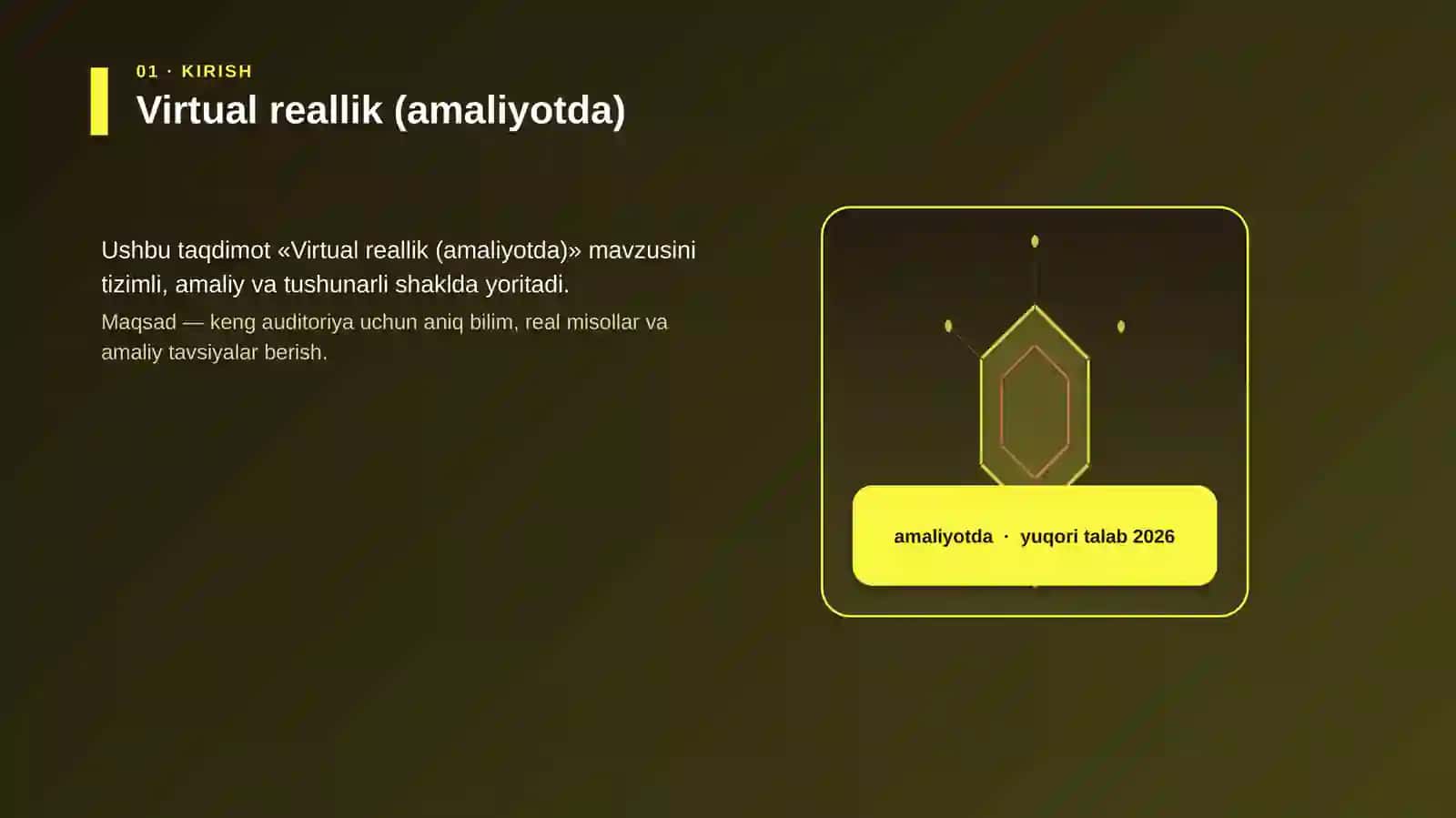 Virtual reallik (amaliyotda) 3