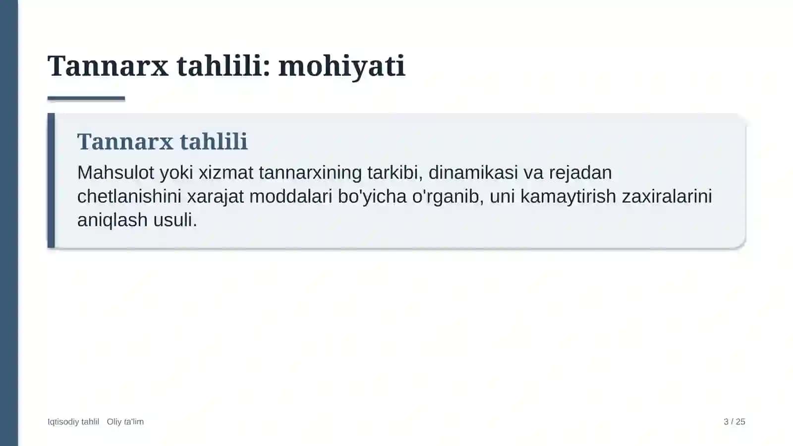 oltin qazib olish sanoatida tannarx tahlili 7769 3