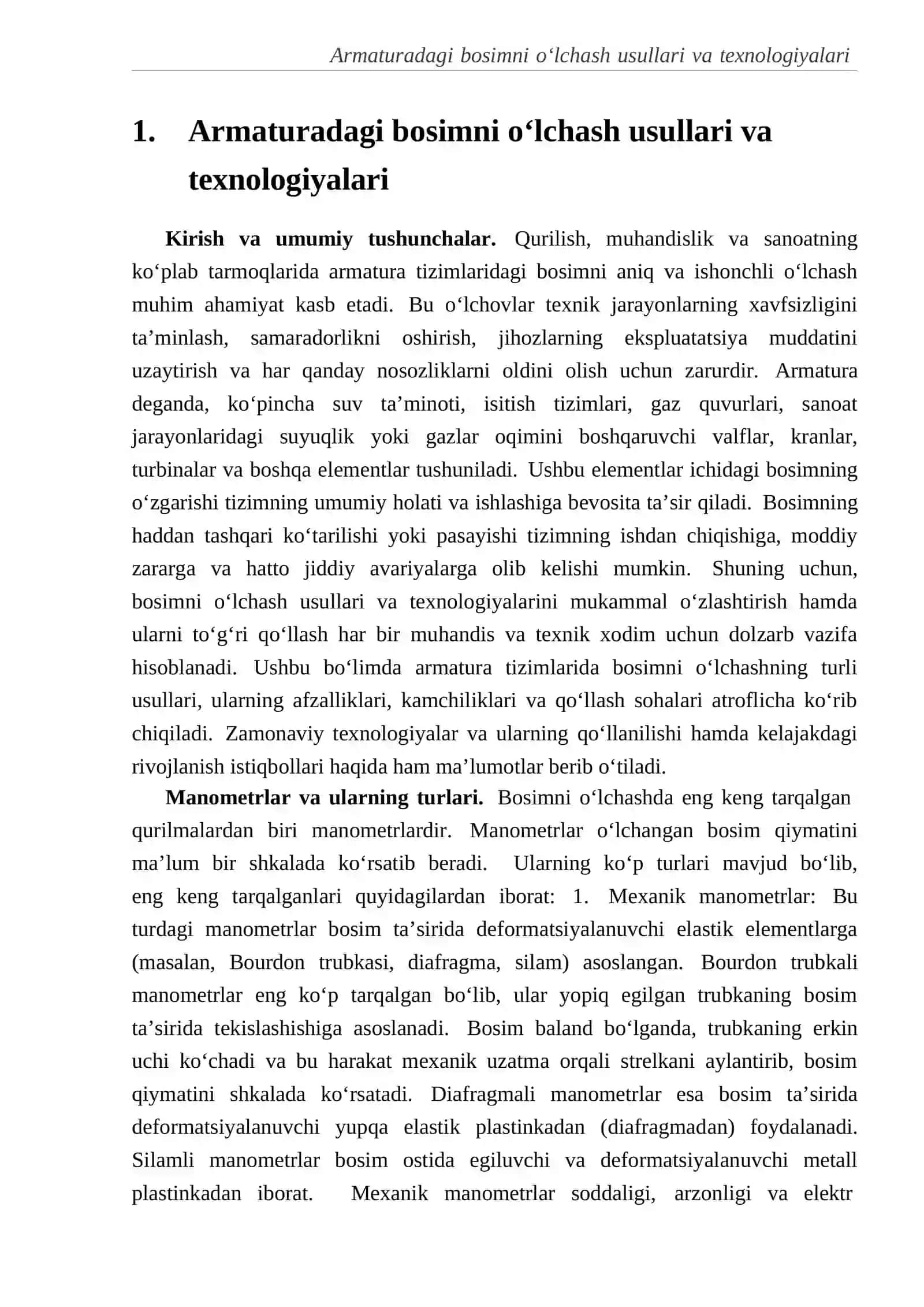 Armaturadagi bosimni o‘lchash usullari va texnologiyalari 3