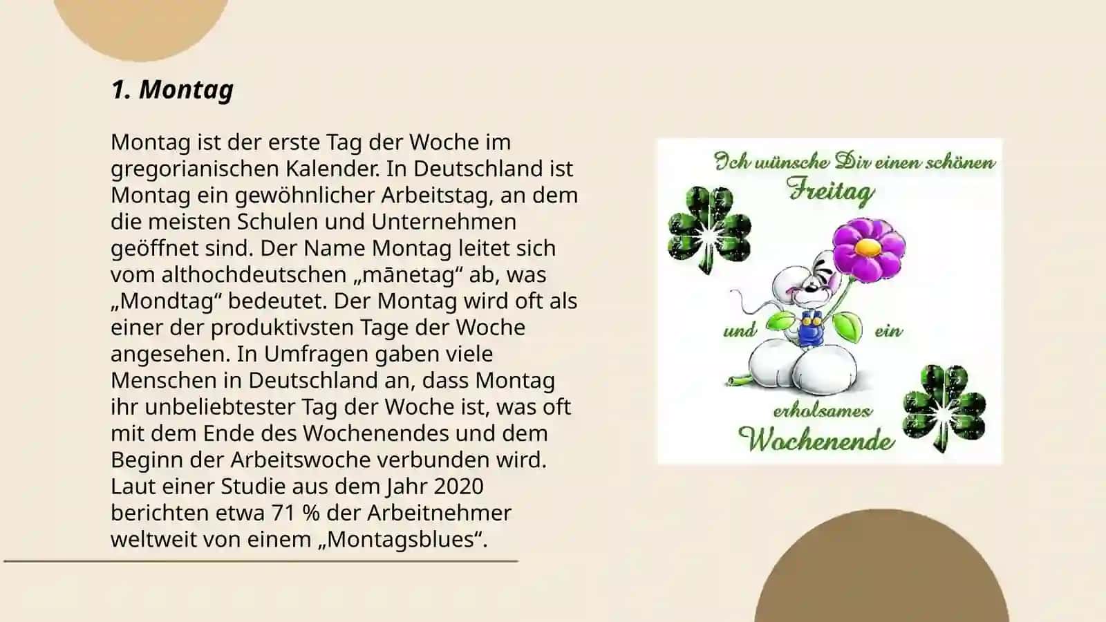 Montag 3