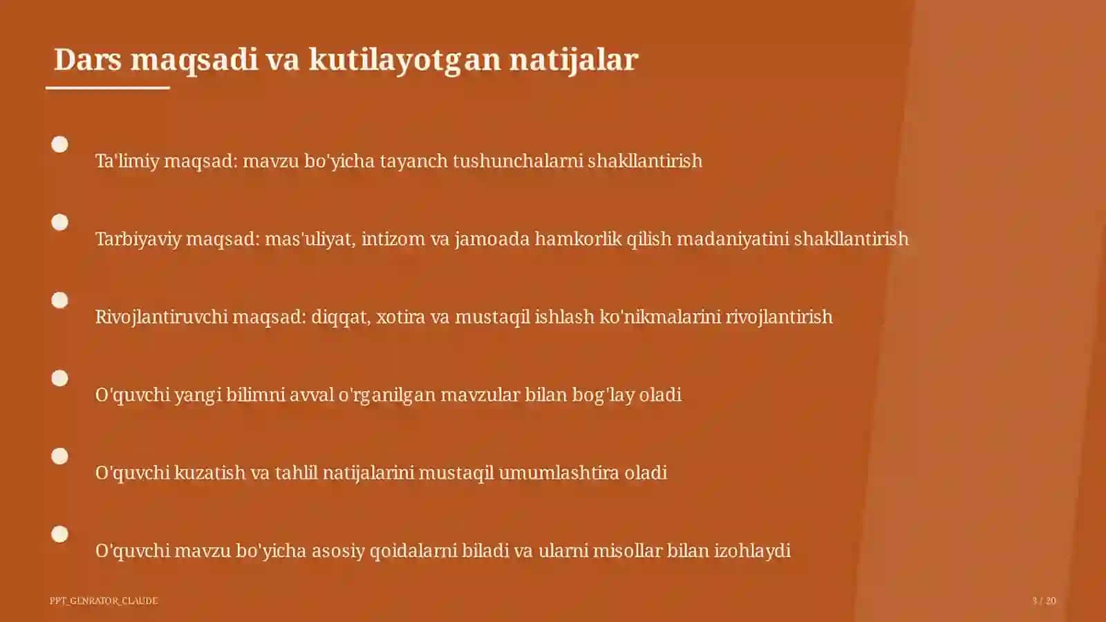 Uyushiq bo'laklar va tinish belgilari (8-sinf) 3