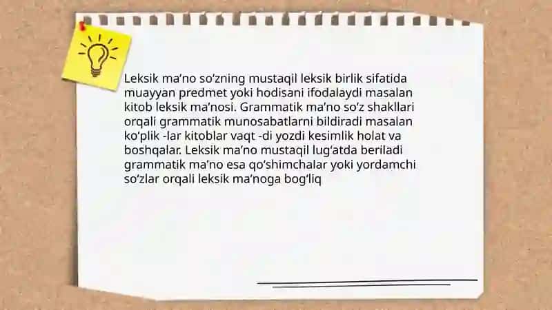 Soʻzlarning shakli va maʼno munosabatiga koʻra turlari 3