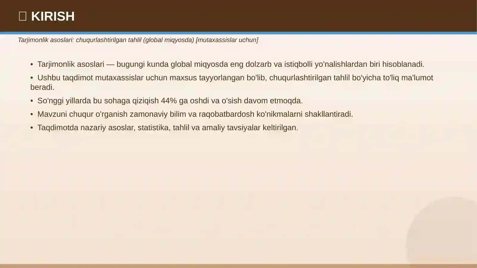 Tarjimonlik Asoslari 3