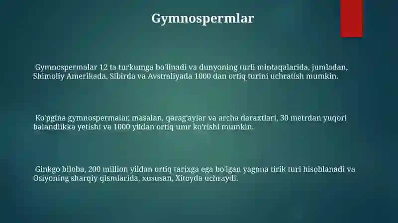 Yuksak o‘simliklar sistematikasi 3