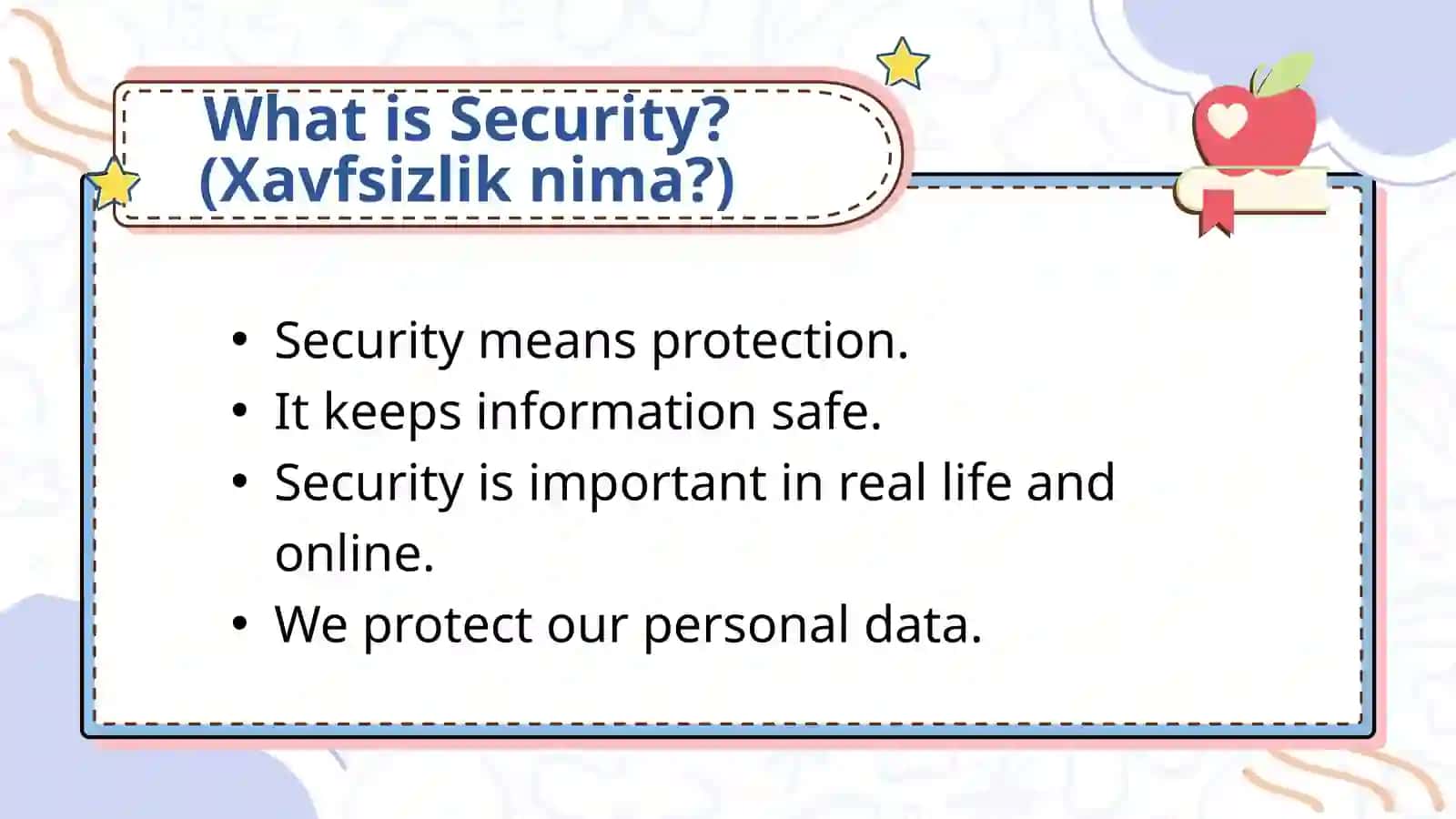 Information and security 3