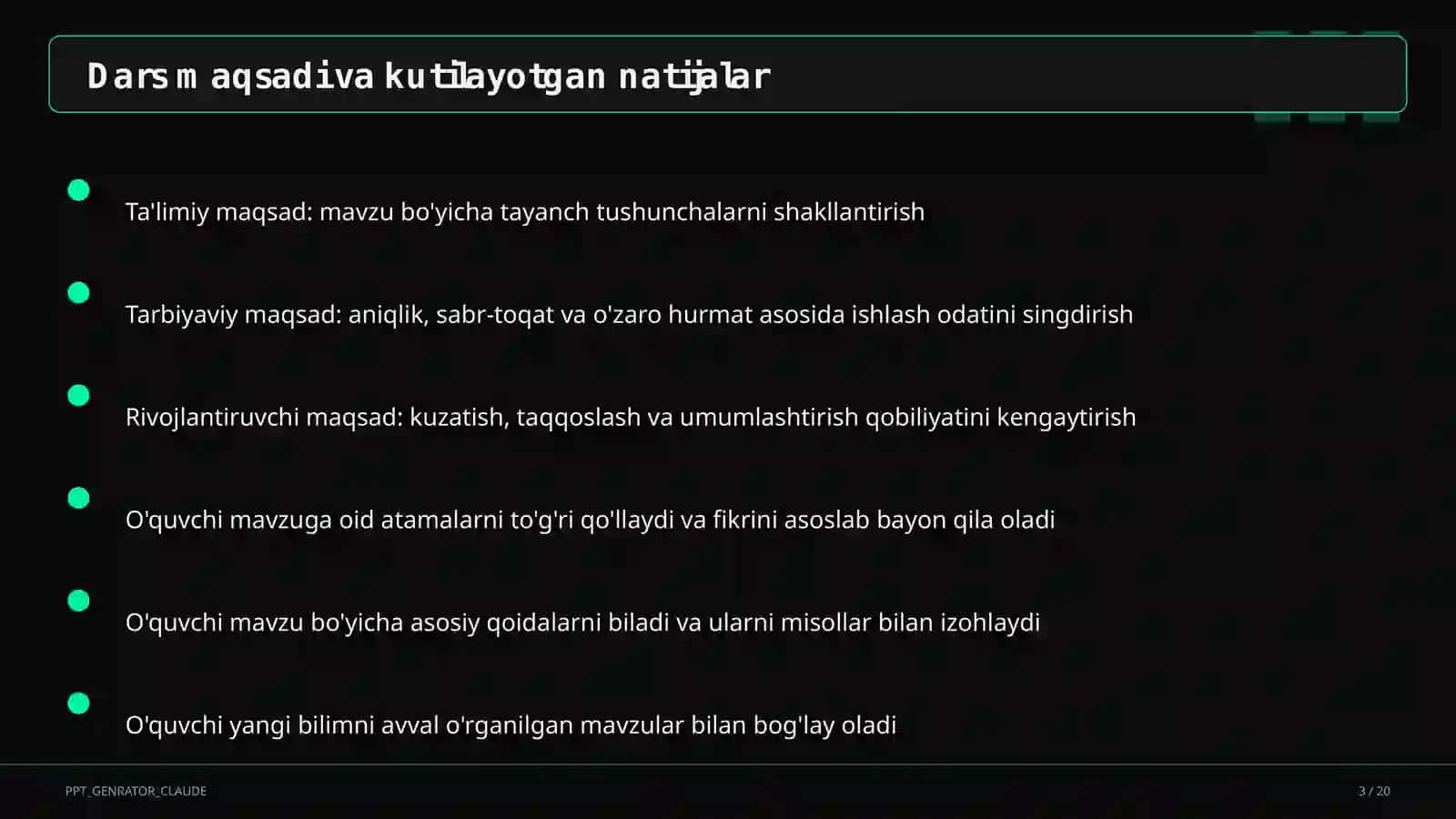 Parallel to'g'ri chiziqlar va ularning alomatlari (7-sinf) 3