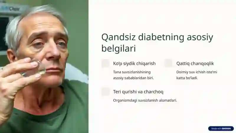 Qandsiz diabetni davolash uchun dorilar 3