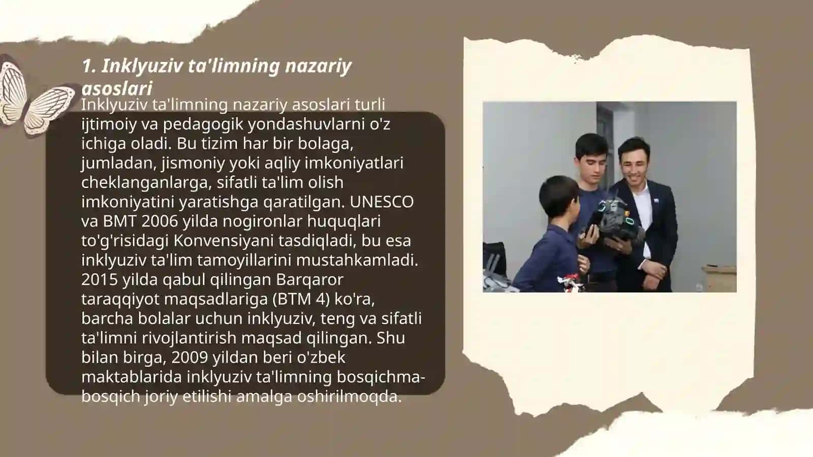 Inklyuziv ta'limning tibbit pedagogik ijtimoiy modeli 3