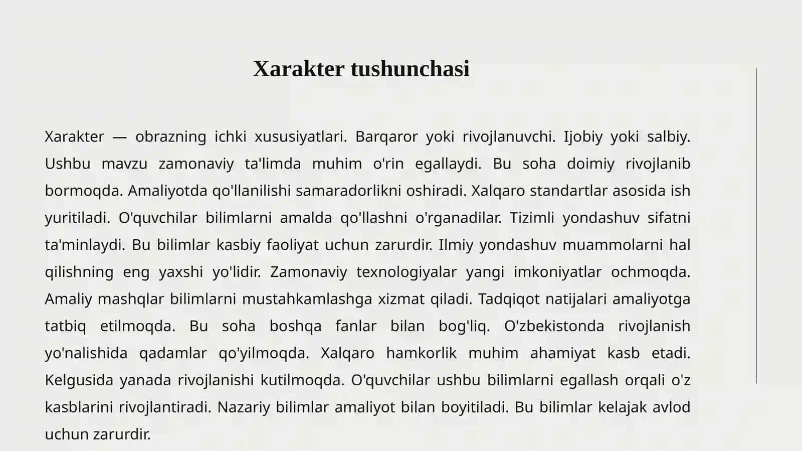Badiiy obaz va xarakter 3