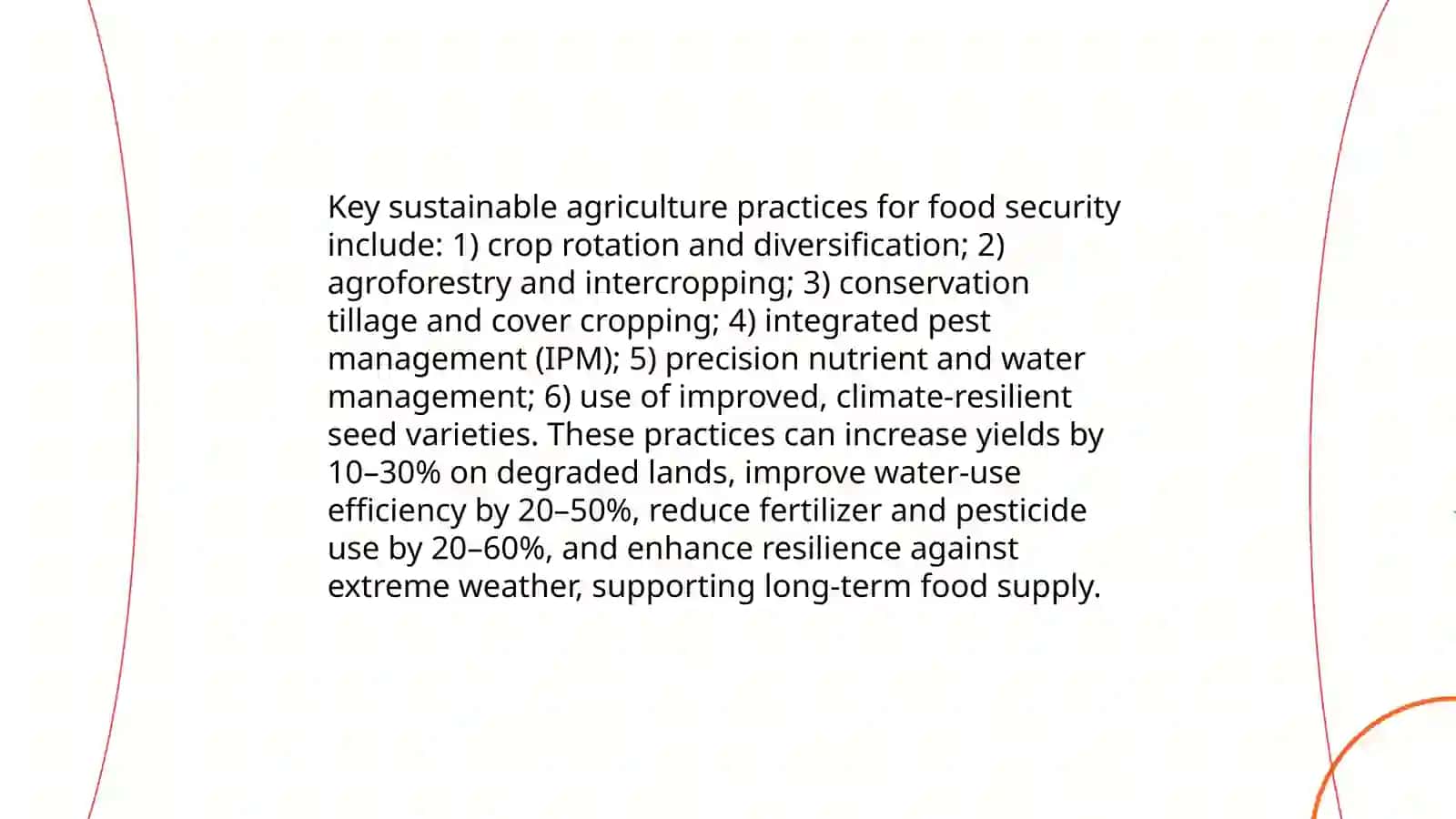 Sustainable agriculture practices for food security 3