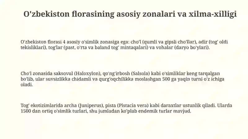 O'zbekiston florasi 3