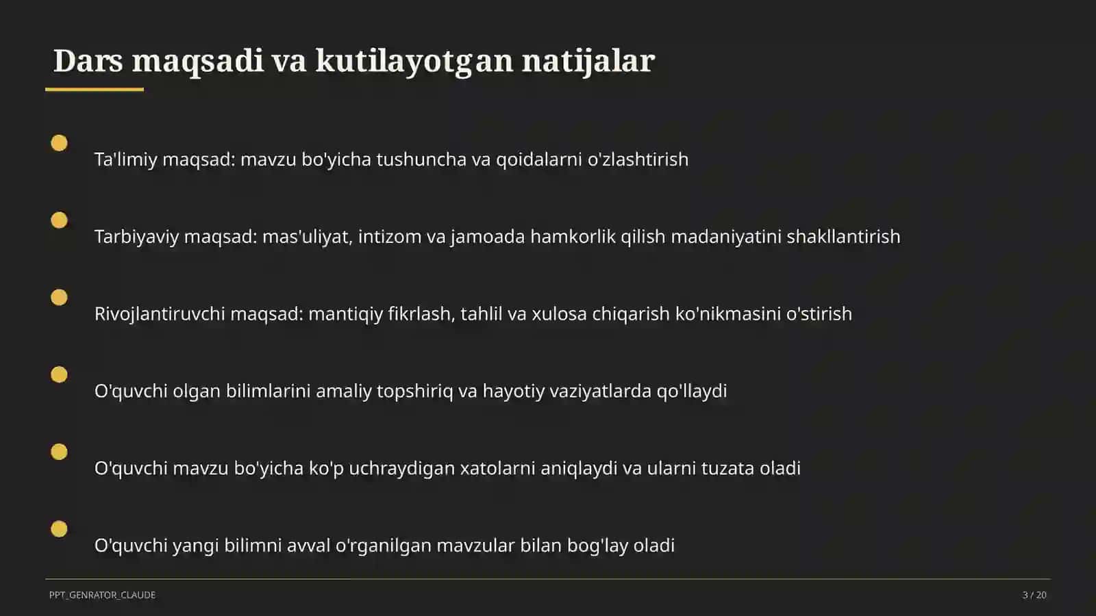 Boshlang'ich sinfda kitobxonlik odati: kunlik o'qish va maktab kutubxonasi 3