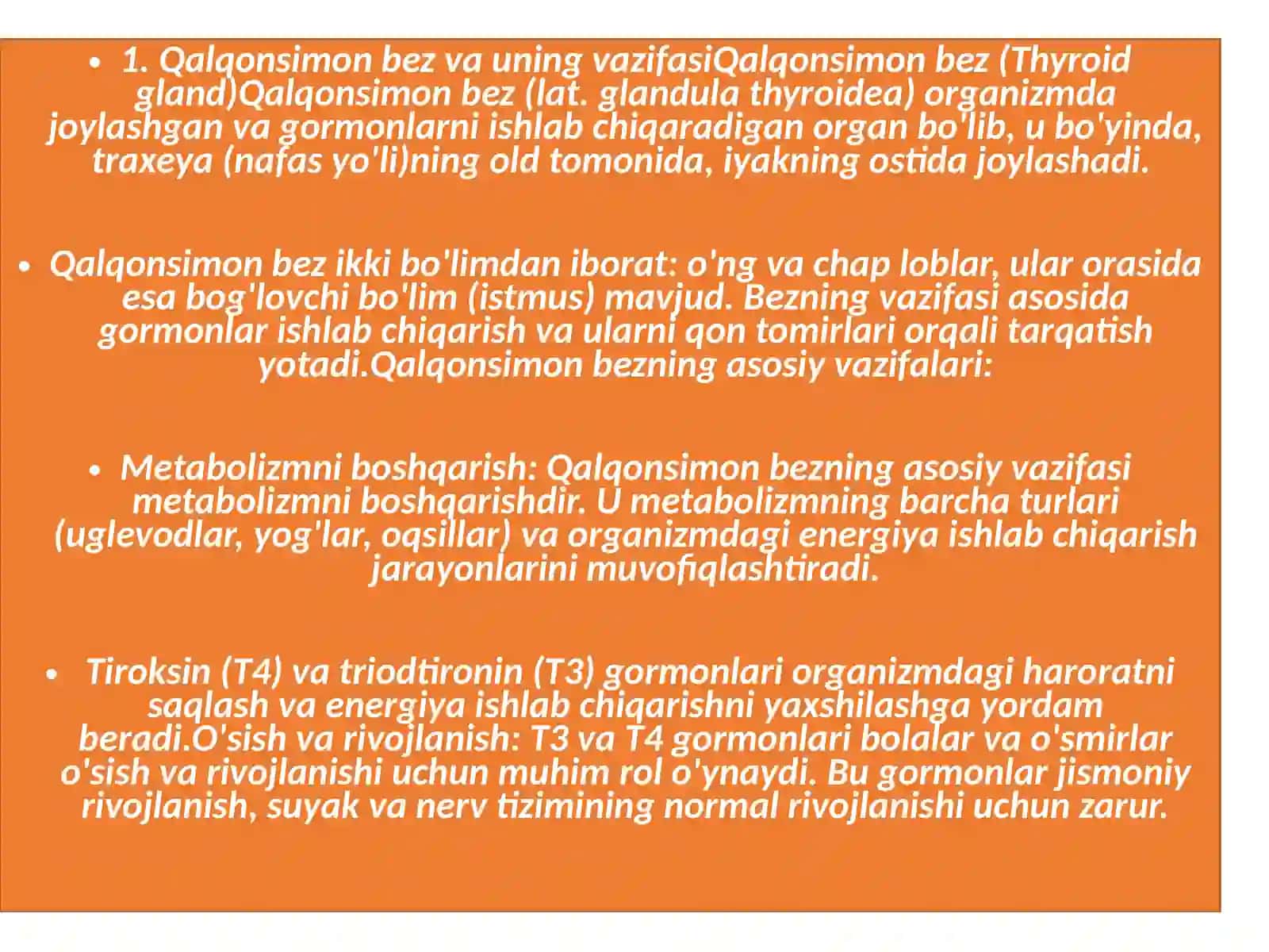 Qalqonsimonbez va uning vazifasi 3